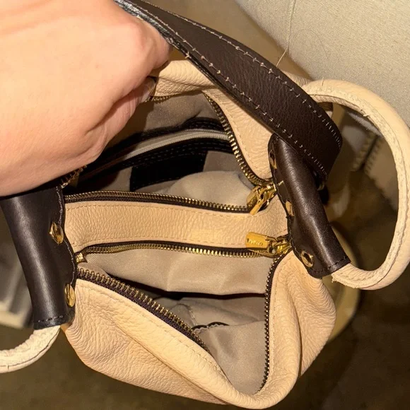 Valentina Cream and Brown Leather - Picture 4 of 7